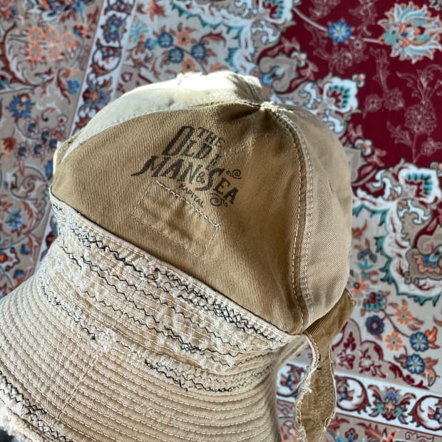 캐피탈 노인과바다 크래쉬 버킷햇