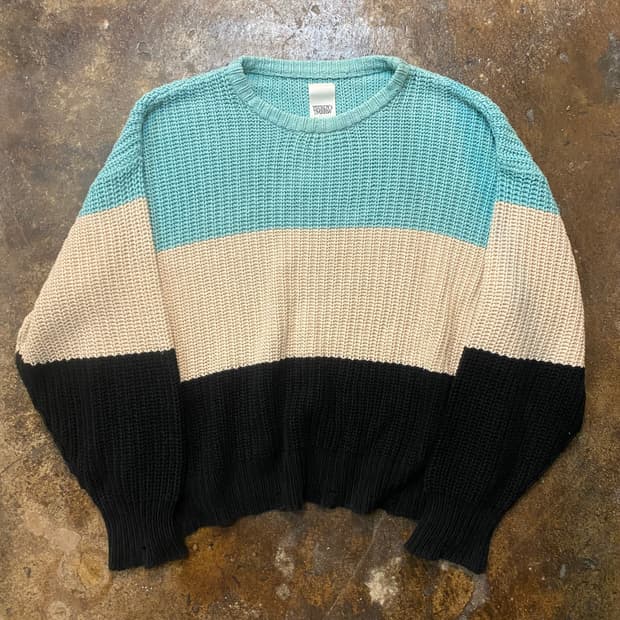 (M) YSTRDY'S TMRRW 데미지 니트