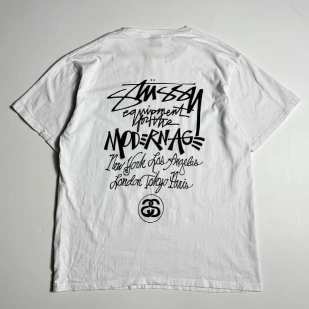 스투시 22ss 모던 에이지 반팔 티셔츠 R2915