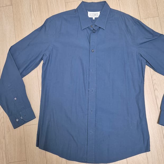 메종 마틴 마르지엘라 옅은 네이비 셔츠