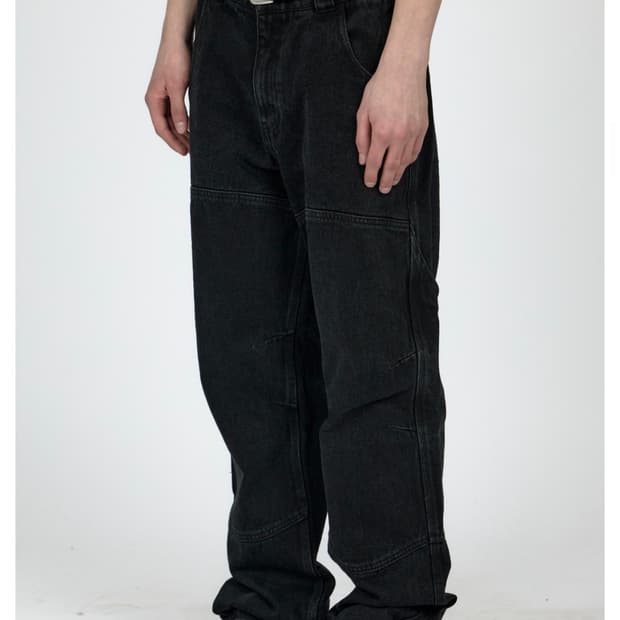Plasticproduct calf pocket pants