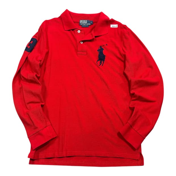 ✨ (바배) 폴로 랄프로렌 빅포니 카라 롱슬리브