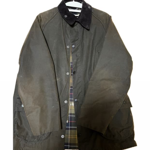 바버 뷰포트 왁스자켓