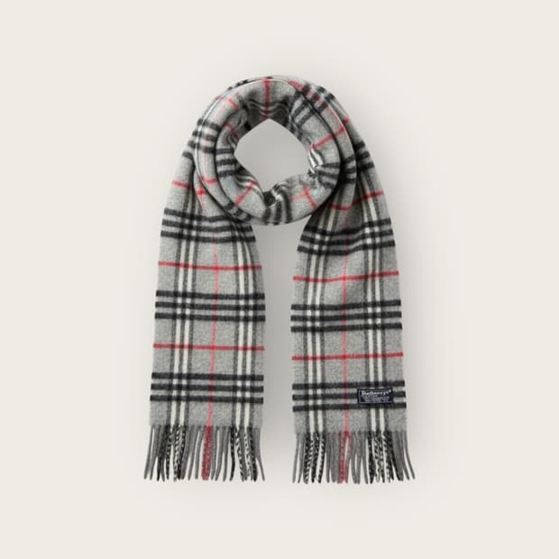 버버리 램스울 노바체크 머플러