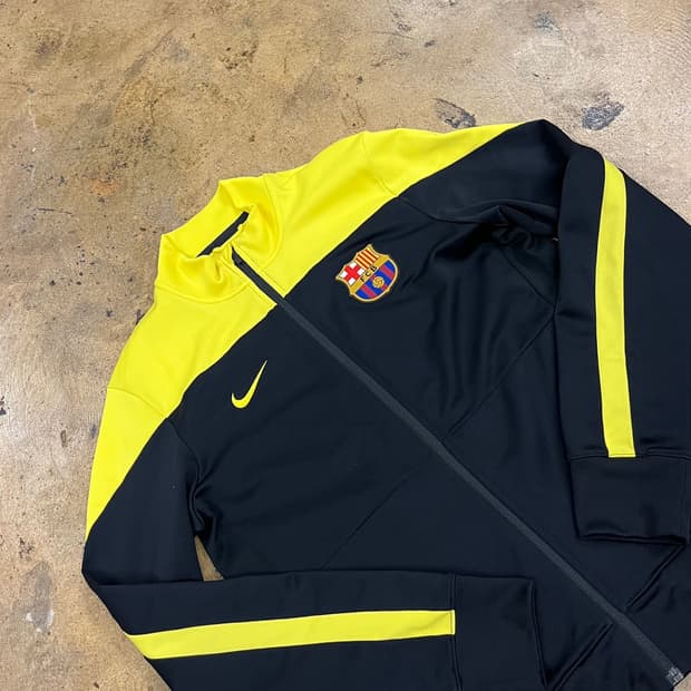 [정품/M] 나이키 2013-14 바르셀로나 트랙 재킷 b15