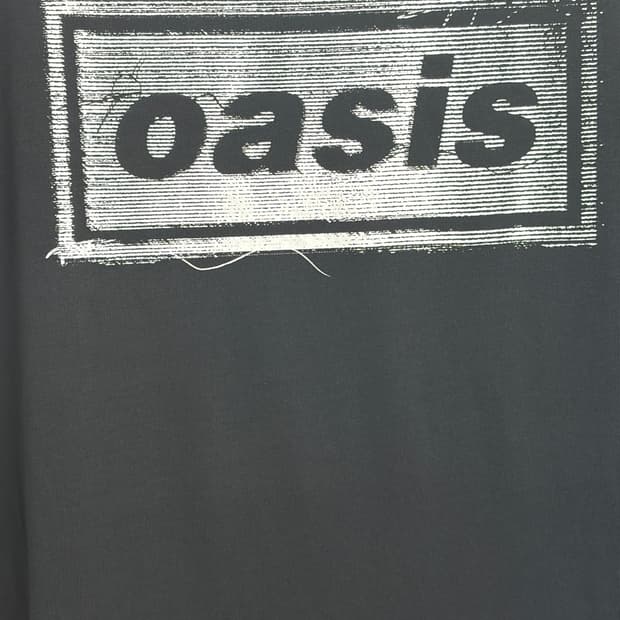 오아시스 콘서트 반팔