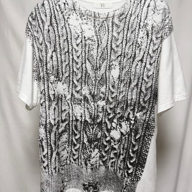 요지야마모토 Y’s / 와이즈 프린팅 티셔츠