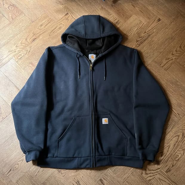 [L]칼하트 USA 써멀 네이비 후드 집업