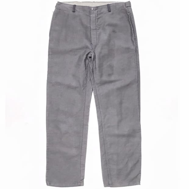 몰스킨 워크 팬츠 그레이 (32~34)유로 워크웨어 선페이딩