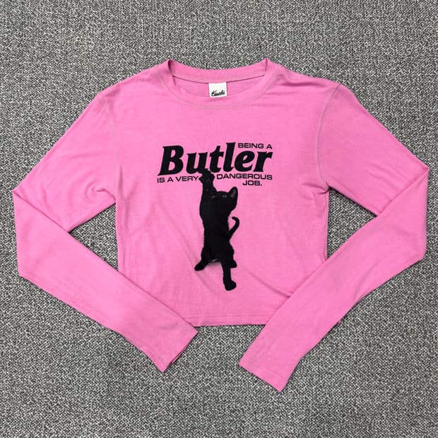 크루치 CAT BUTLER 티셔츠
