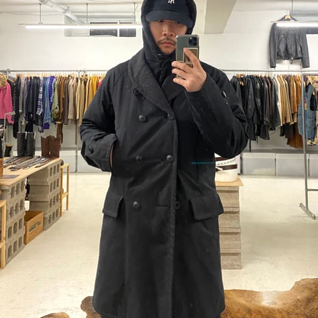 샵 세일중🌞 HEHEAVYER shawl collar coat 