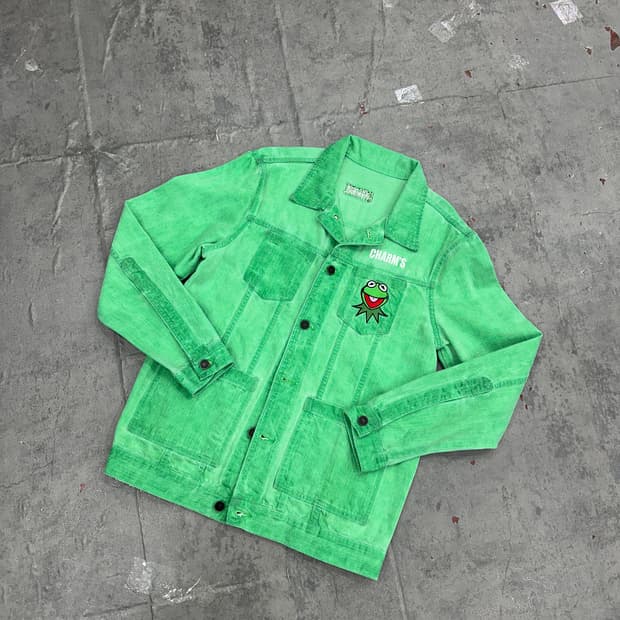 참스x디즈니 콜라보 데님 자켓