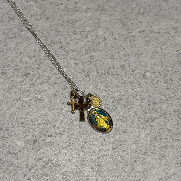 MEDAILLE MIX NECKLACE 메달리 믹스 목걸이