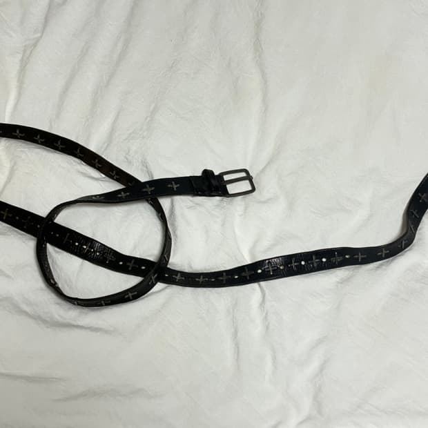 M.A+ 마우리지오아마데이 극초기판 홀스하이드 스터드 벨트