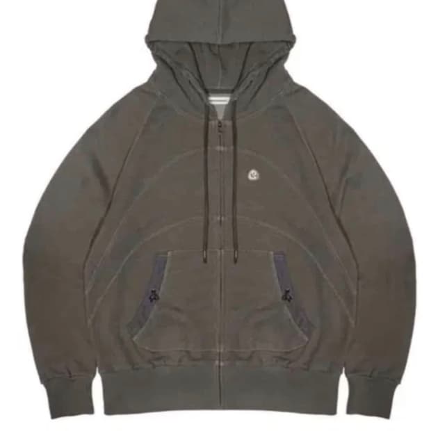 스마트어반유즈풀 코이세이오 스트링포켓후드집 업카키