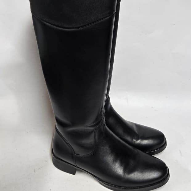 쿠에른 블랙 롱부츠 240mm