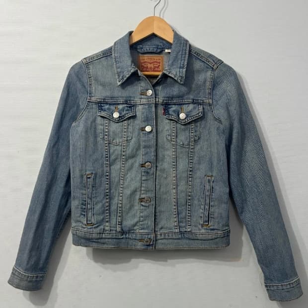 리바이스 여성 데님 청자켓 55
