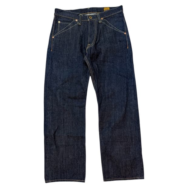 [32] 트로피클로딩 1605 생지 셀비지 더트 데님 팬츠