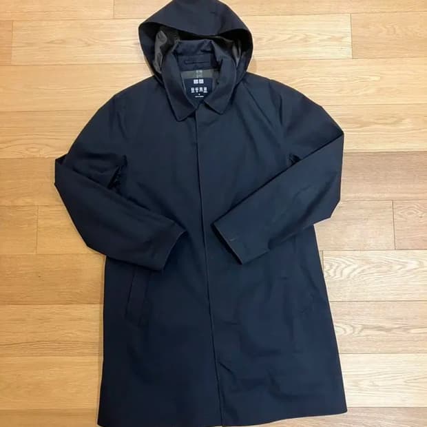 유니클로 발수코팅 코트 M