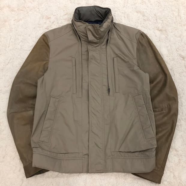 솔리드옴므 우영미 양가죽 레더암 바이커 가죽 자켓