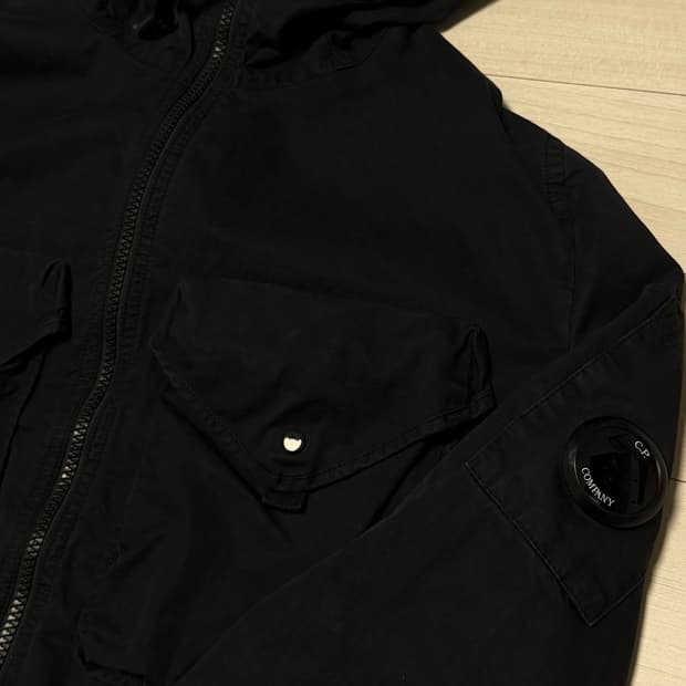 [M] CP컴퍼니 가먼츠다잉 바람막이 자켓