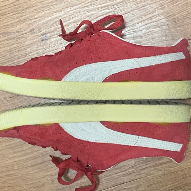 푸마 스웨이드 더 네버원 레드 280