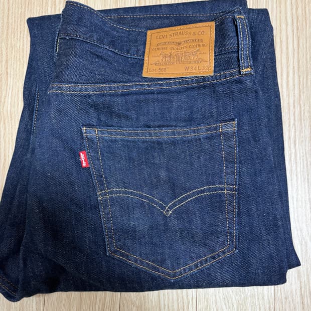 리바이스 568 빅E 데님팬츠 W34 L32
