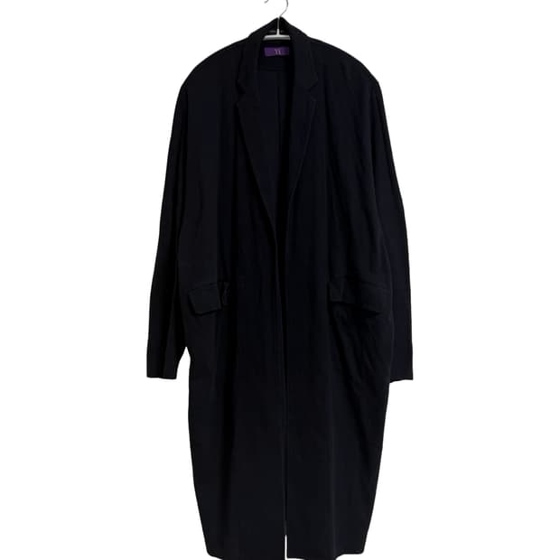 요지야마모토 TAKESHI KOSAKA by Y's 블랙 코트