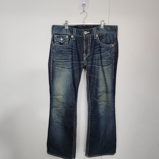 트루릴리전 36인치 청바지 데님팬츠