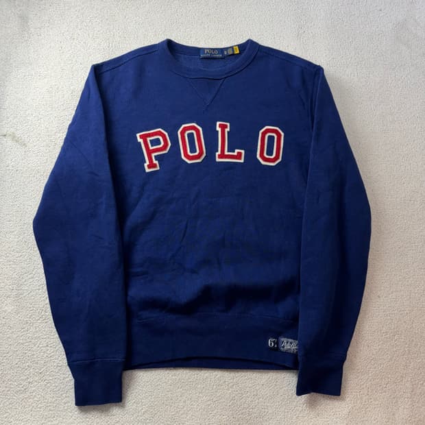 95 폴로랄프로렌 신형라벨 스펠아웃 맨투맨 #434
