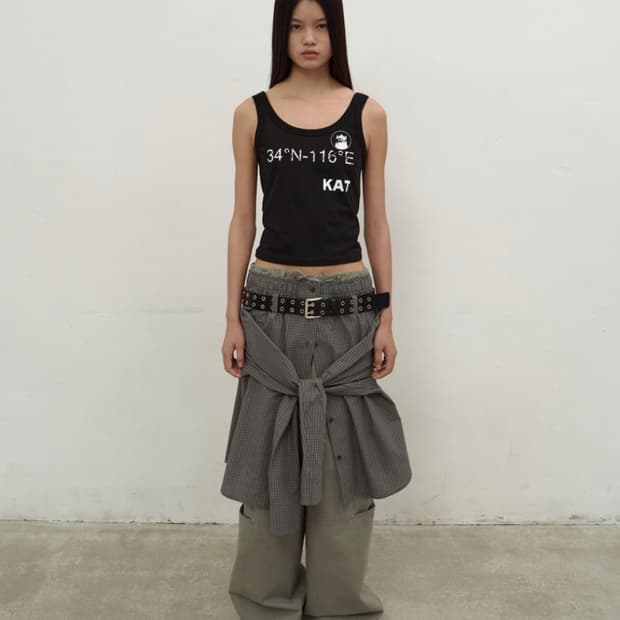 Lcdc tm 탱크탑 나시 블랙 M