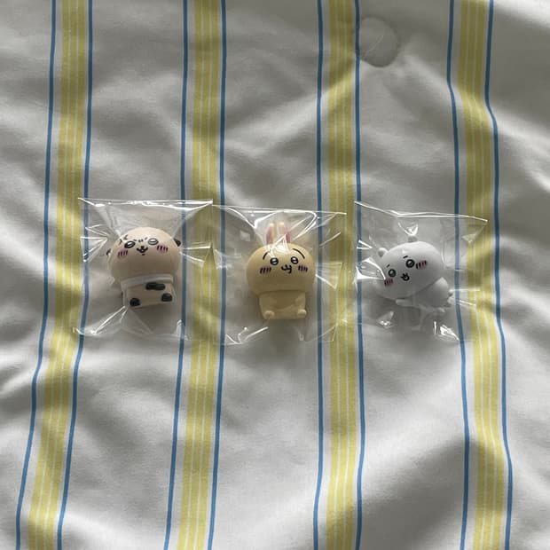 먼작귀 피규어 3종 세트