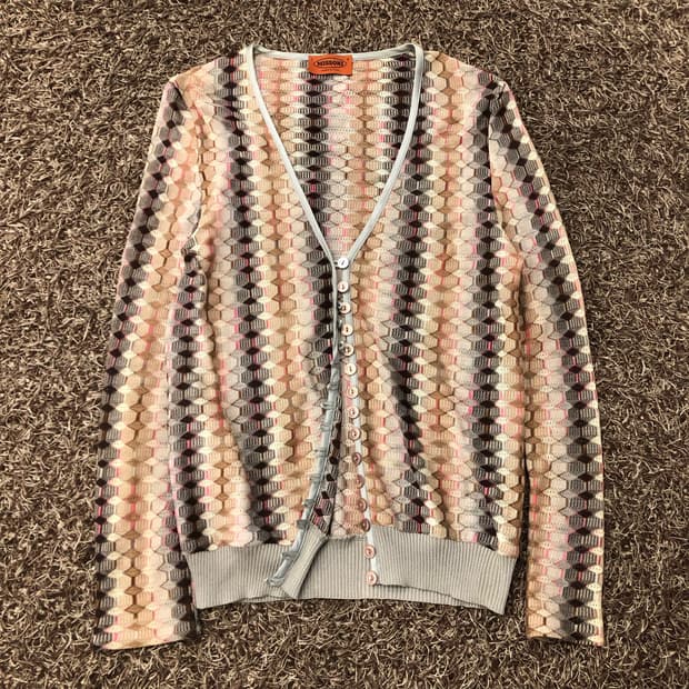 미쏘니 패턴 가디건
