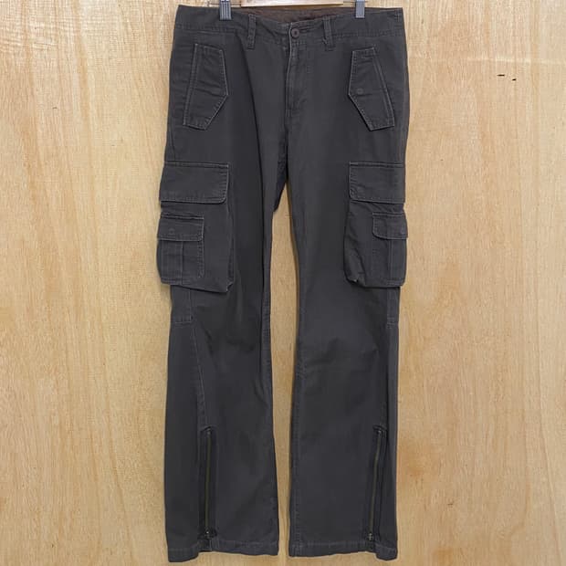 TAKEO KIKUCHI flight cargo boots-cut