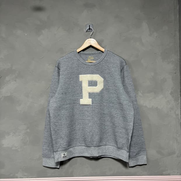 폴로 랄프로렌 신형 빅로고 맨투맨 회색