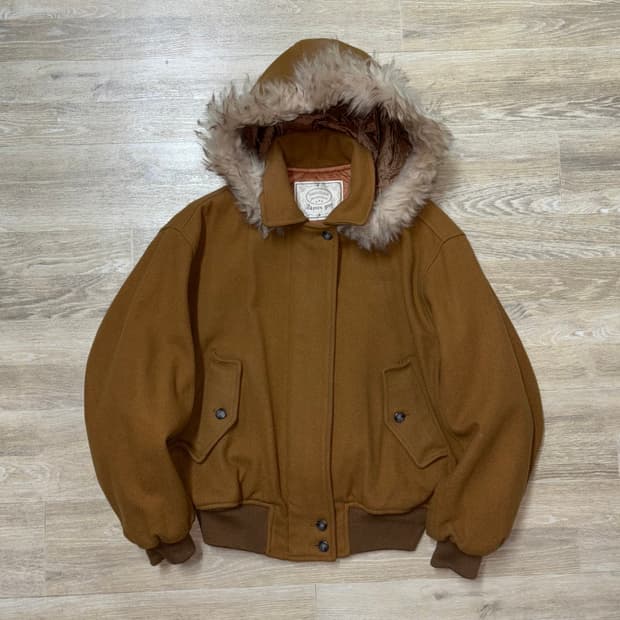 Mayson Grey Wool Bomber Jacket 