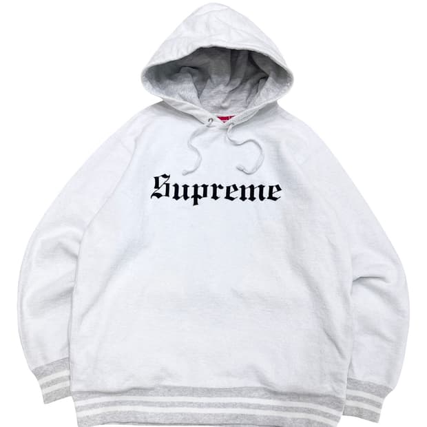 슈프림 ss18 리버스 플리스 후드티