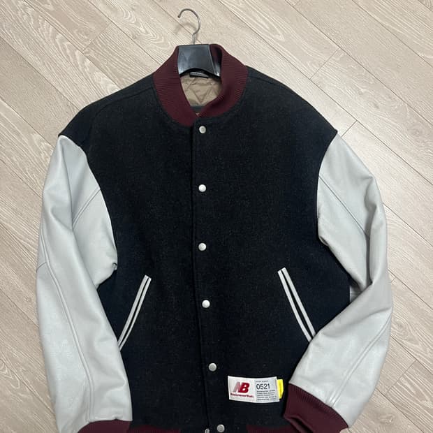 뉴발란스 디스이즈네버댓 울 레더 바시티