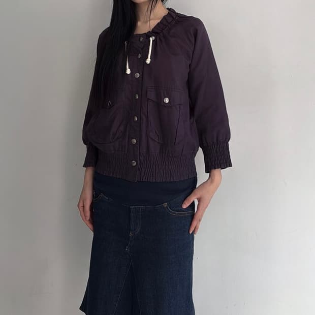 빈티지 블라우스 