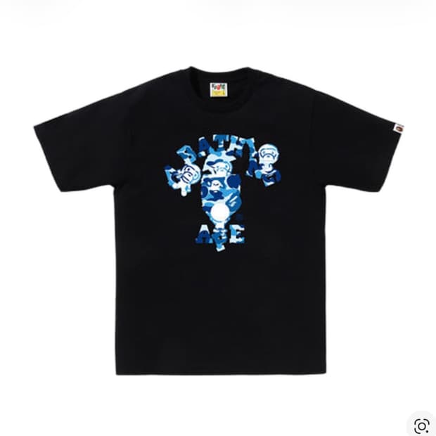 (새상품)베이프 abc 반팔 l