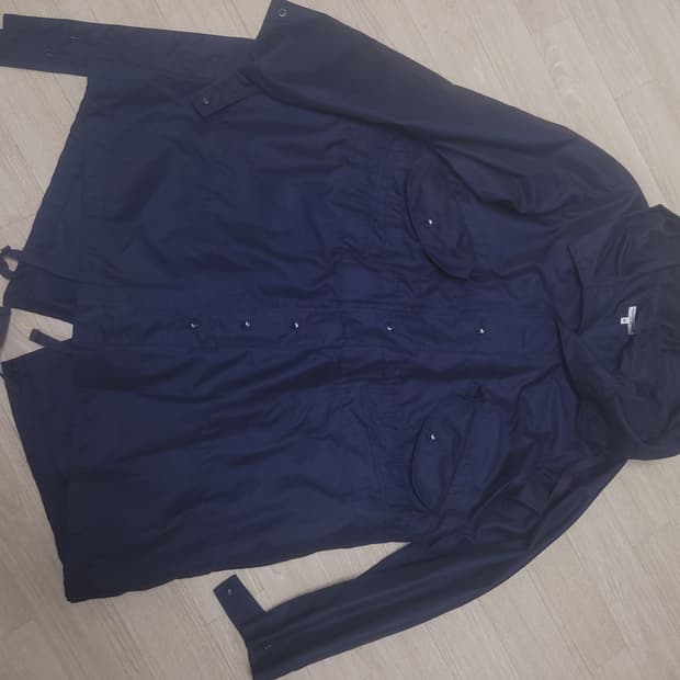 엔지니어드 가먼츠 하이랜드 파카 더블클로스 네이비 m 급처