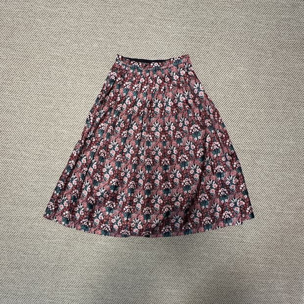 BEAMS BOY flower skirt
