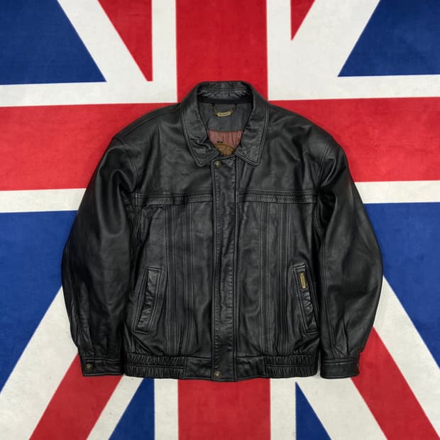 빈티지 양가죽 봄버자켓 XL 