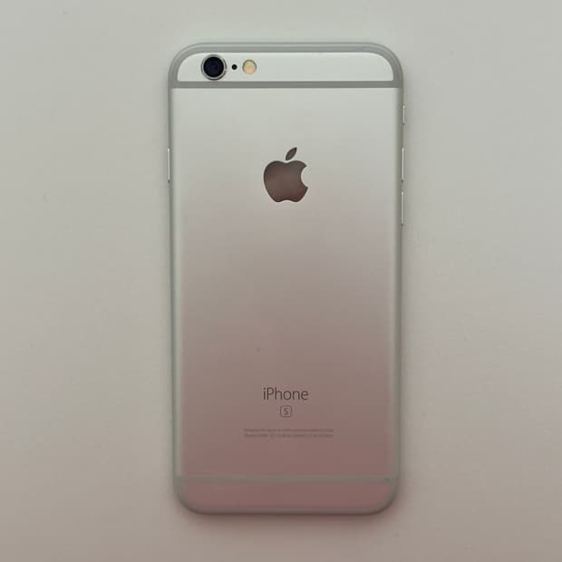 아이폰 6S 실버 무음촬영 배터리 100% 거의 새거