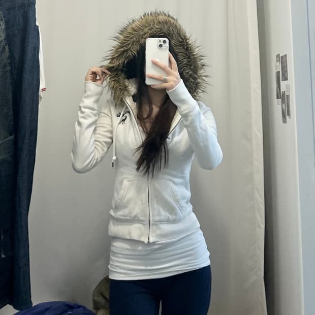 아베크롬비 울프죠 후드집업