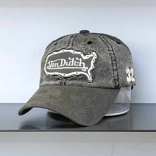 본 더치 Y2K 워싱 데님 캡
