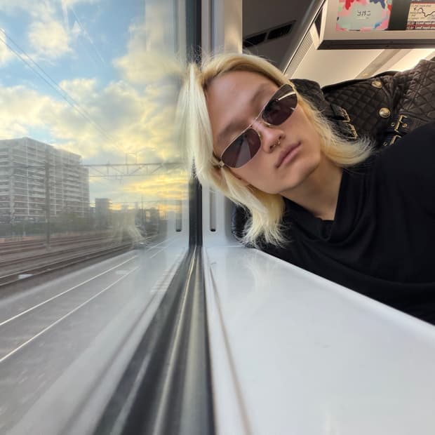 90s Chrome hearts ‘red riot’ 선글라스