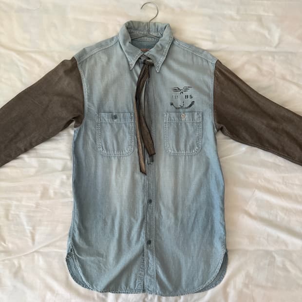 [3]캐피탈 타이 샴브레이 셔츠