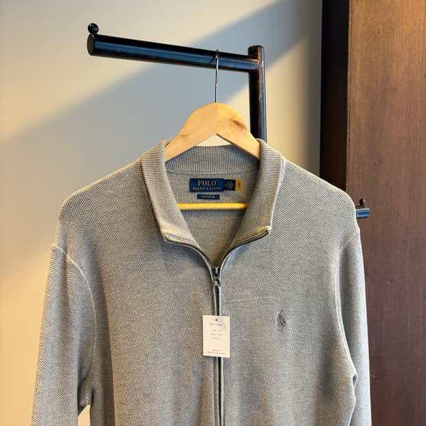 15682 - 폴로 랄프로렌 그레이 니트 집업