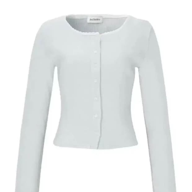 벨리아르 워니하우스 블룸가디건 윈터 연그레이